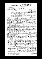 télécharger la partition d'accordéon Danse Auvergne (Valse Auvergnate) au format PDF