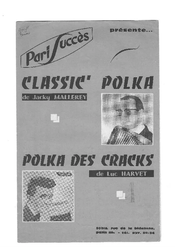 télécharger la partition d'accordéon Classic' Polka au format PDF