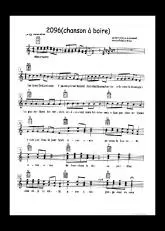télécharger la partition d'accordéon 2096 (Chanson à boire) au format PDF