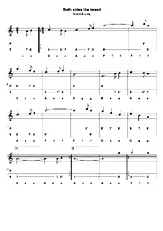 télécharger la partition d'accordéon BOTH SIDE THE TWEED au format PDF