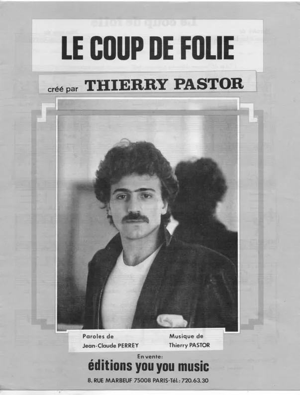 télécharger la partition d'accordéon Le coup de folie au format PDF