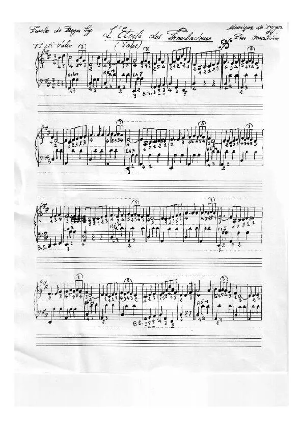 télécharger la partition d'accordéon L'étoile des troubadours (Valse) au format PDF