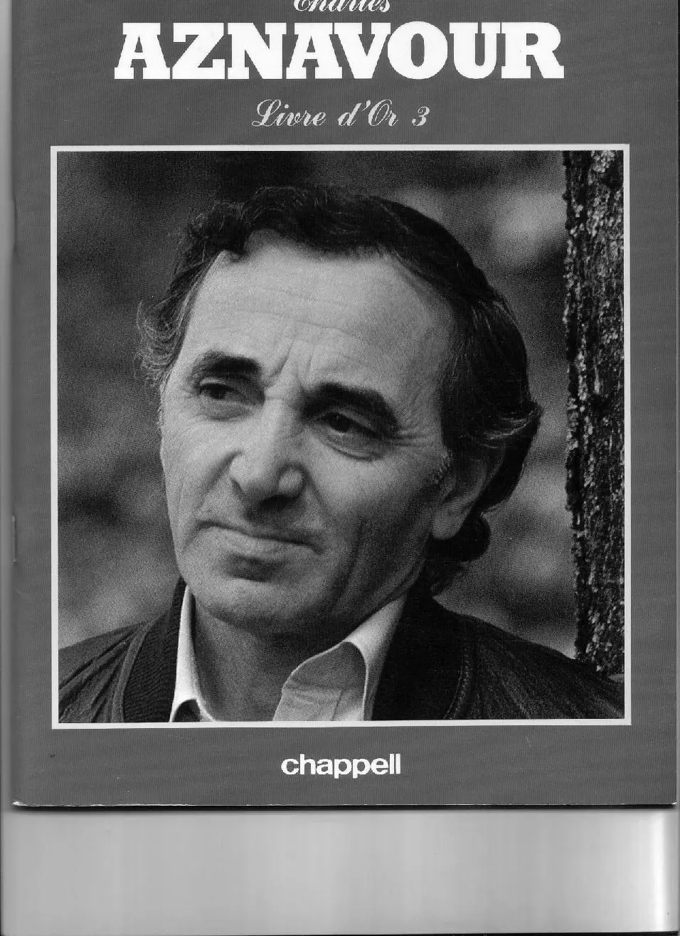 télécharger la partition d'accordéon Charles Aznavour : Livre d'Or n°3 au format PDF