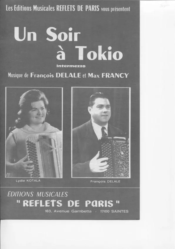 télécharger la partition d'accordéon Un soir à Tokyo (Intermezzo) au format PDF
