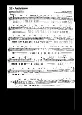 télécharger la partition d'accordéon Andalousie (Flamenco) au format PDF