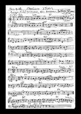 télécharger la partition d'accordéon Francisca Flores (Paso Doble) (Manuscrite) au format PDF