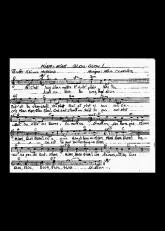 télécharger la partition d'accordéon Miam Miam Glou Glou (Manuscrite) au format PDF