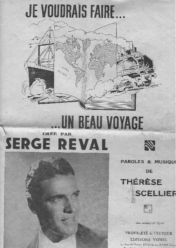 télécharger la partition d'accordéon Je voudrais faire un beau voyage (Slow Fox) au format PDF
