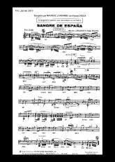 télécharger la partition d'accordéon Sangre de España (Paso Doble) au format PDF
