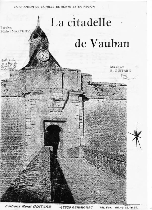 télécharger la partition d'accordéon La Citadelle de Vauban (Boléro) au format PDF