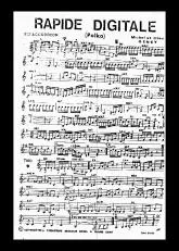télécharger la partition d'accordéon Rapide digitale (Polka) (2ème accordéon) au format PDF