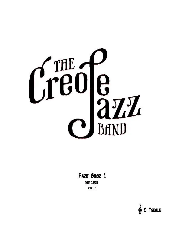 télécharger la partition d'accordéon The créole jazz band (Book 1) au format PDF