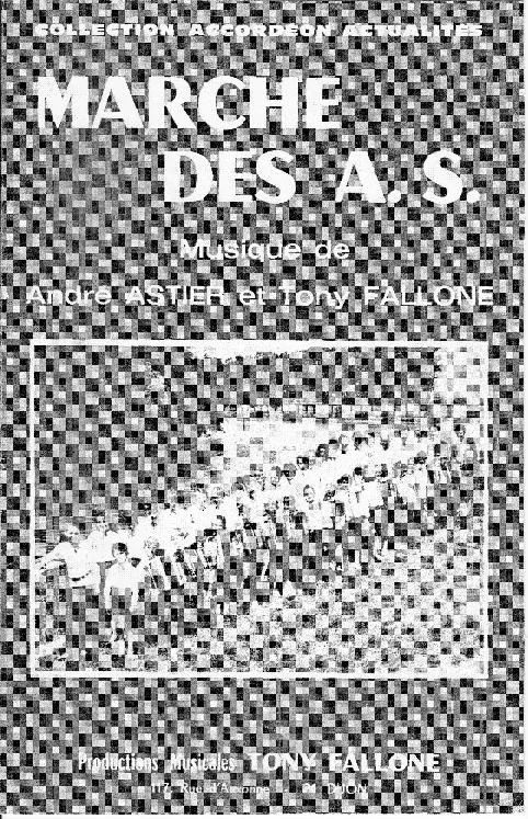 télécharger la partition d'accordéon La marche des A S (Accordéonistes Seurrois) au format PDF