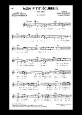 télécharger la partition d'accordéon Mon p'tit écureuil (Fox Trot) au format PDF