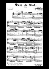 télécharger la partition d'accordéon Noche de Olvido (Tango) au format PDF
