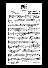 télécharger la partition d'accordéon 1905 (Scottish) au format PDF