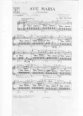 télécharger la partition d'accordéon Avé Maria (Arrangement Max Francy)  au format PDF