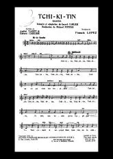télécharger la partition d'accordéon Tchi Ki Tin (Du film : Rendez-vous à Grenade) (Samba) au format PDF