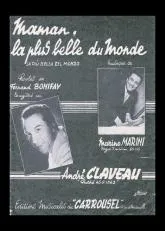 télécharger la partition d'accordéon Maman La plus belle du monde (La più bella del mondo) (Chant : Tino Rossi) au format PDF