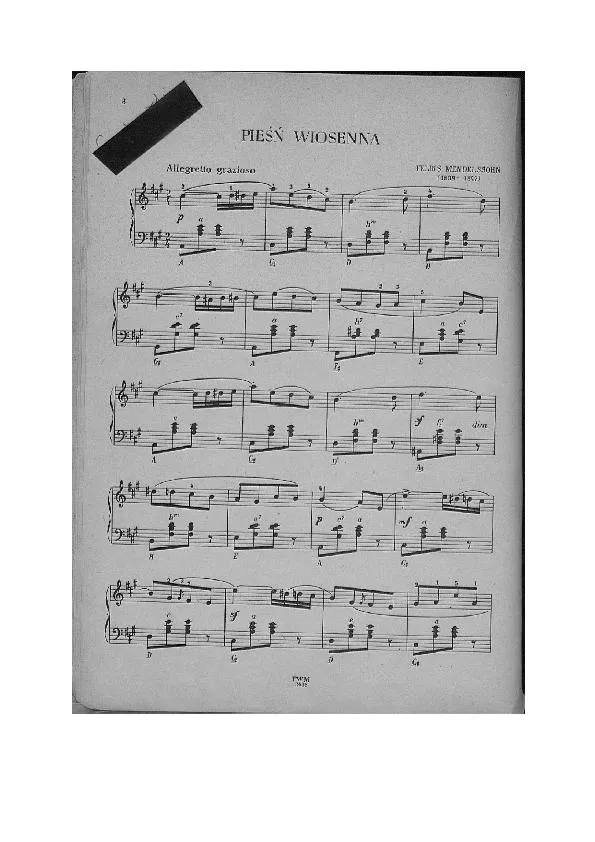 télécharger la partition d'accordéon Chanson de printemps au format PDF