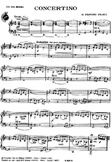 télécharger la partition d'accordéon Concertino au format PDF