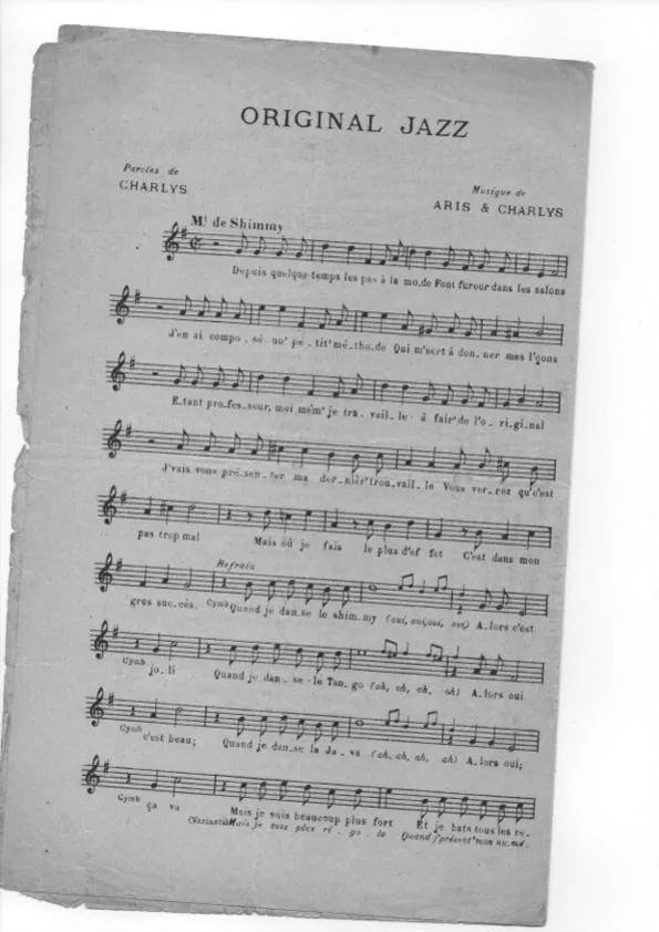 télécharger la partition d'accordéon Original Jazz (OU Le pas du hareng saur) (Shimmy) au format PDF