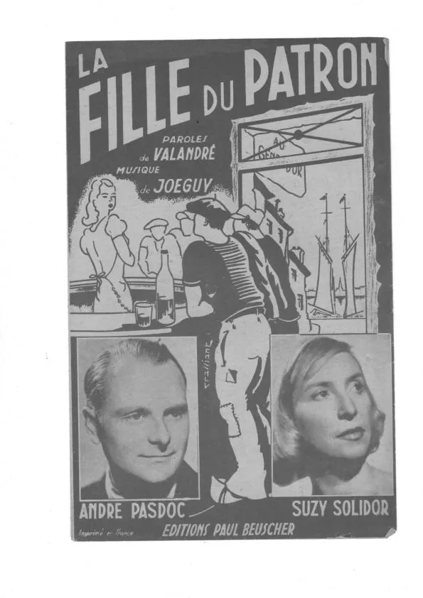 télécharger la partition d'accordéon La fille du patron (Valse Chantée) au format PDF