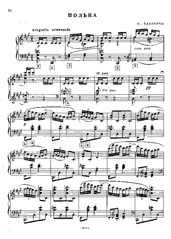 télécharger la partition d'accordéon Polka au format PDF