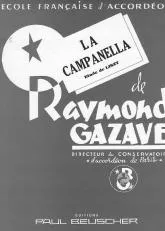 télécharger la partition d'accordéon La campanella (Arrangement : Raymond Gazave) au format PDF