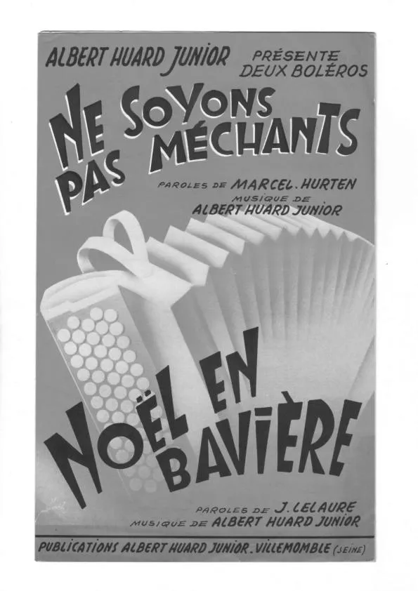 télécharger la partition d'accordéon Noël en Bavière (Orchestration) (Boléro) au format PDF