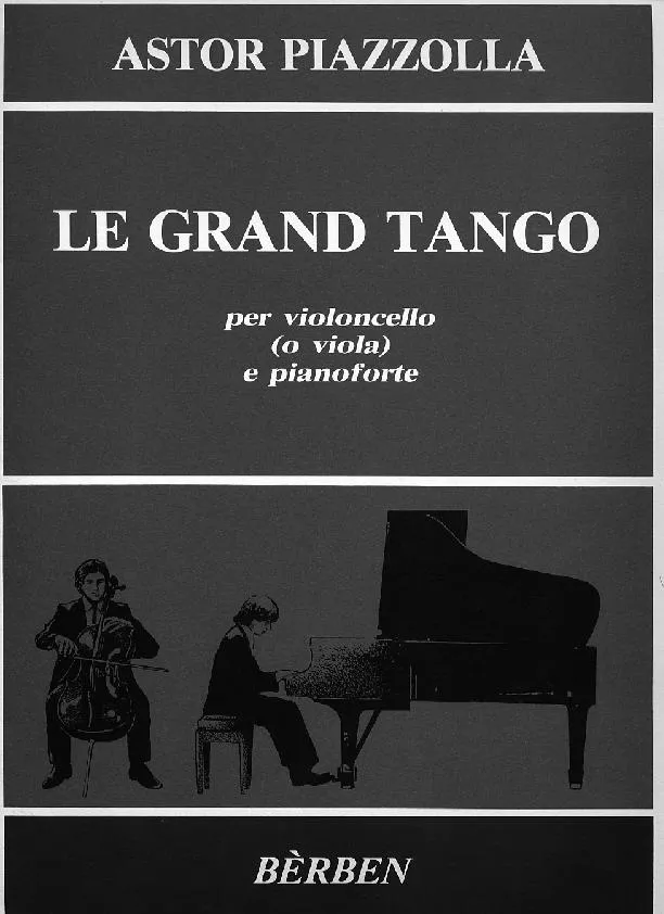 télécharger la partition d'accordéon Le grand tango (Pour Violoncelle et Piano) (Per Violoncello e Pianoforte) au format PDF