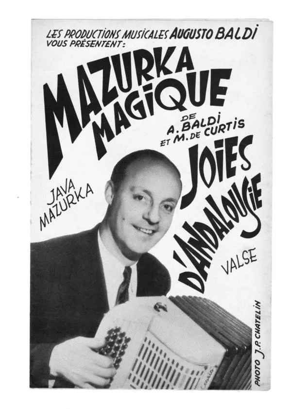 télécharger la partition d'accordéon Mazurka Magique au format PDF