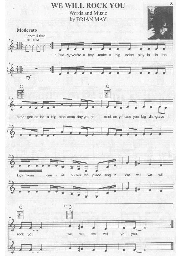télécharger la partition d'accordéon Queen Greatest Hits (17 Titres) au format PDF