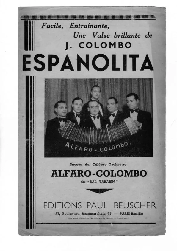 télécharger la partition d'accordéon Españolita (Valse Espagnole) au format PDF