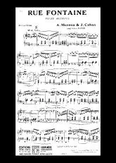 télécharger la partition d'accordéon Rue Fontaine (Arrangement : Jean Davon) (Valse Musette) au format PDF