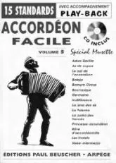 télécharger la partition d'accordéon Accordéon Facile (15 Standards) (Volume 5) au format PDF