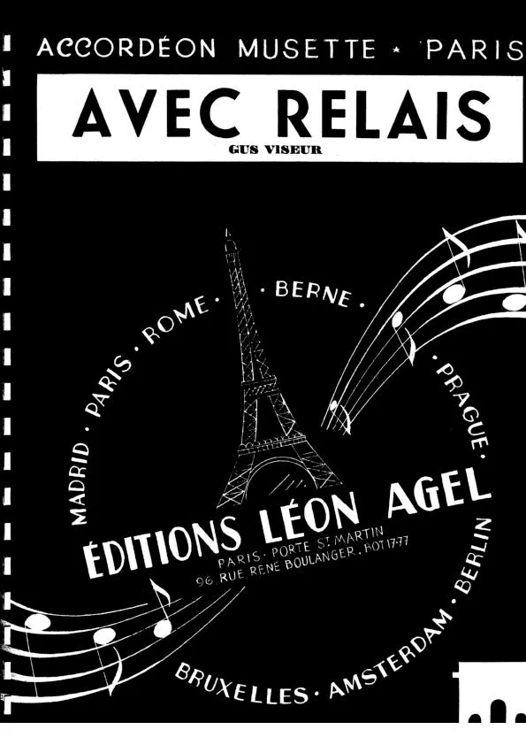 télécharger la partition d'accordéon Avec relais (Valse Musette) au format PDF