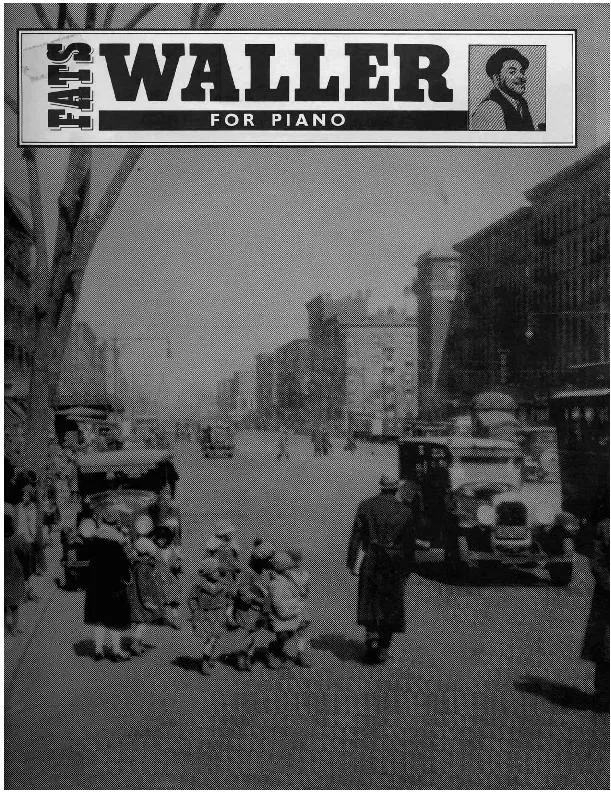 télécharger la partition d'accordéon Fats Waller for Piano (21 Titres) au format PDF