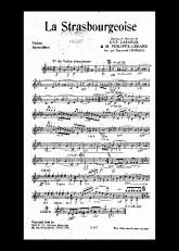 télécharger la partition d'accordéon La Strasbourgeoise (Arrangement : Raymond Legrand) (Valse Alsacienne) au format PDF