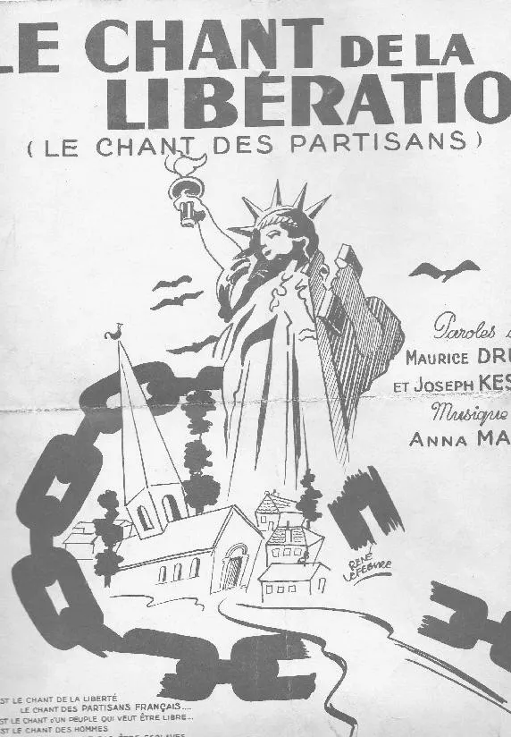 télécharger la partition d'accordéon Le chant de la libération (Le chant des partisans) (Marche) au format PDF