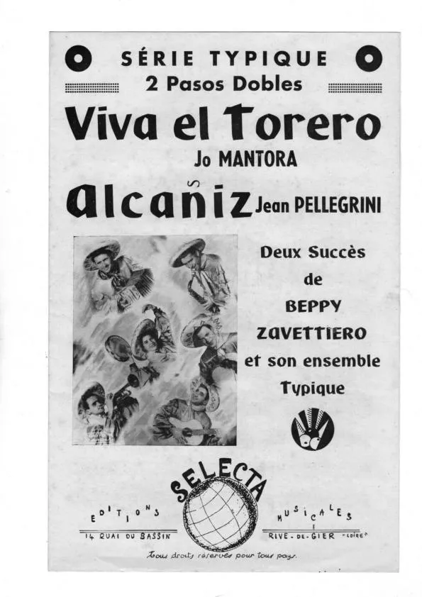 télécharger la partition d'accordéon Viva el Torero (Paso Doble) au format PDF