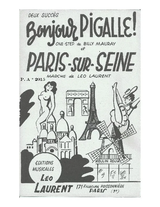 télécharger la partition d'accordéon Paris sur Seine (Orchestration) (Marche) au format PDF