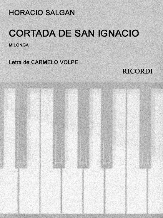 télécharger la partition d'accordéon Cortada de San Ignacio (Tango Milonga) au format PDF