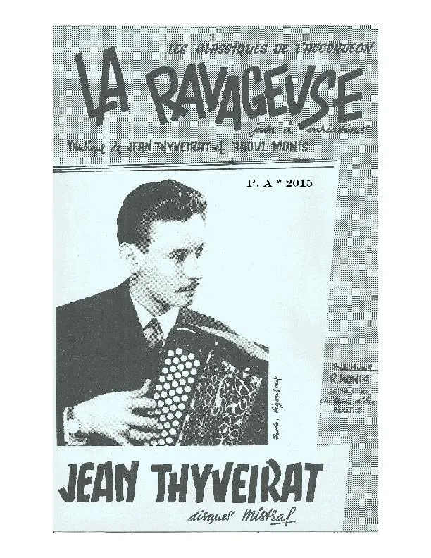 télécharger la partition d'accordéon La Ravageuse (Java à Variations) au format PDF
