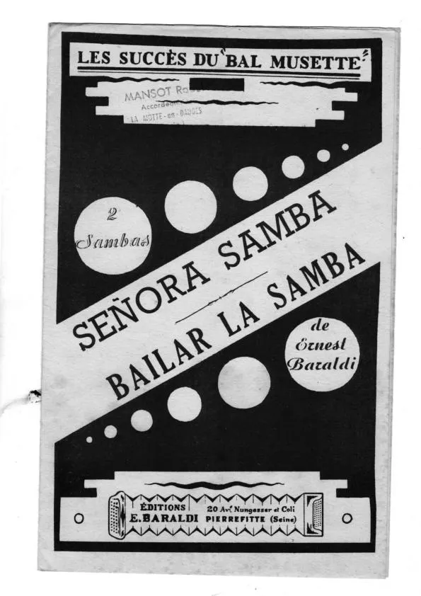 télécharger la partition d'accordéon Señora Samba (Orchestration) au format PDF