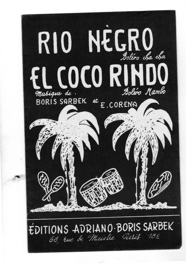 télécharger la partition d'accordéon Rio Nègro (Orchestration) (Boléro Cha Cha) au format PDF