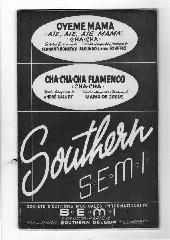 télécharger la partition d'accordéon Oyeme Mama (Aïe aïe aïe Mama) (Arrangement Yvonne Thomson) (Orchestration Complète) (Cha Cha Cha) au format PDF