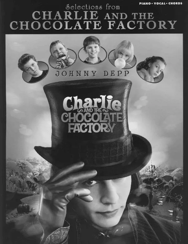 télécharger la partition d'accordéon Charlie and the chocolate factory (Charlie et la chocolaterie) au format PDF