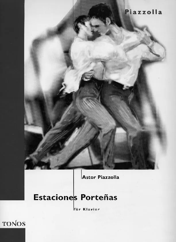télécharger la partition d'accordéon Astor Piazzolla : Estaciones Porteñas (4 titres) au format PDF