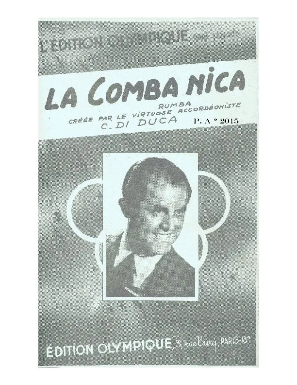 télécharger la partition d'accordéon La Comba Nica (Orchestration) (Rumba) au format PDF